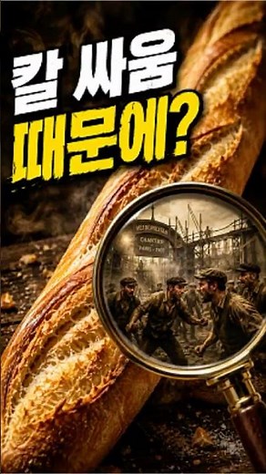 Why did the French baguette become long? (The secret of angry laborers and knife fights)
