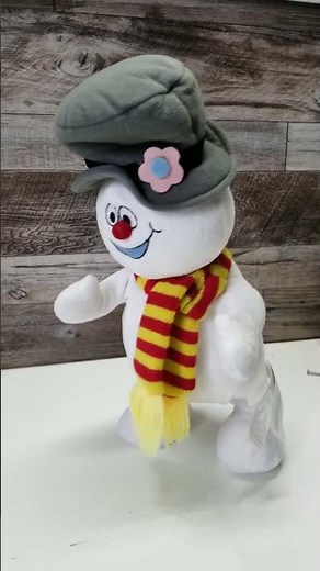 Frosty the Snowman Wobbler Animated 14" Plush Sings Musical Gemmy Christmas