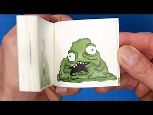 Booger Monster Flipbook