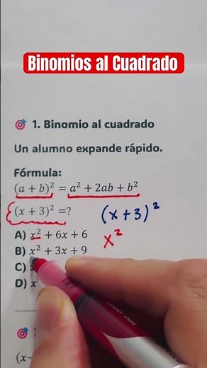 Solving binomials squared #maths #algebra