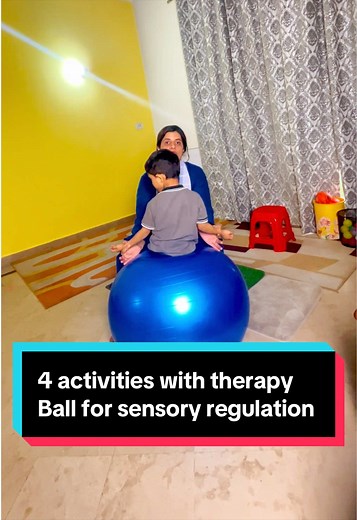 Therapy Ball Exercises for Autism Regulation (3 Simple OT-Approved Moves)
