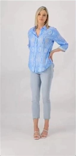 QVC model modeling jeans 60