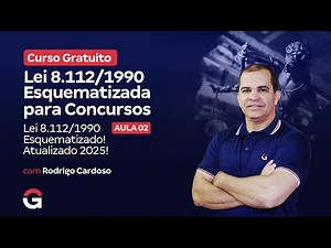 Curso Gratuito | Lei 8.112/1990 Esquematizada para Concursos: AULA 02