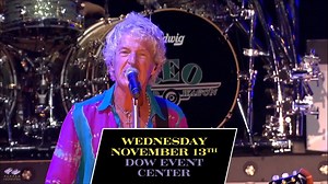 🎸 For one last time, REO Speedwagon is rocking Dow Event Center on Wednesday, November 13! 🎤✨ Fans will be treated to an unforgettable night filled with classic hits and electrifying energy. From "Keep on Loving You" to "Ridin' the Storm Out," the nostalgia is real! 🎶 🎫 https://www.ticketmaster.com/event/080060F8A2A62317 | Dow Event Center