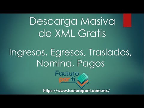 Descarga Masiva de XML Emitidos SAT GRATIS