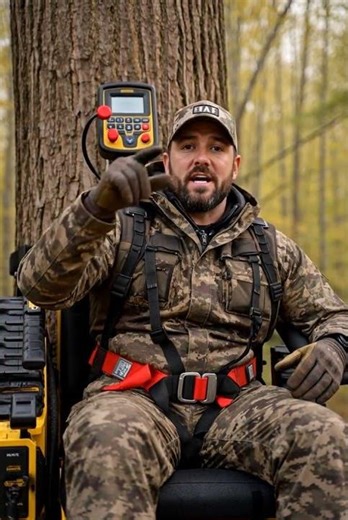 Dewalt Automatic Climbing Treestand #deerhunting #dewalt #hunting #treestand