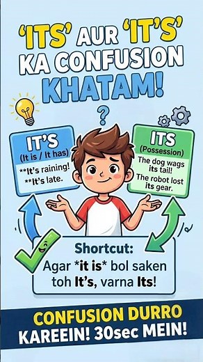 It's vs Its English Grammar Mistakes - English Grammar Hacks