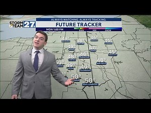 Increasing clouds today returns to the forecast