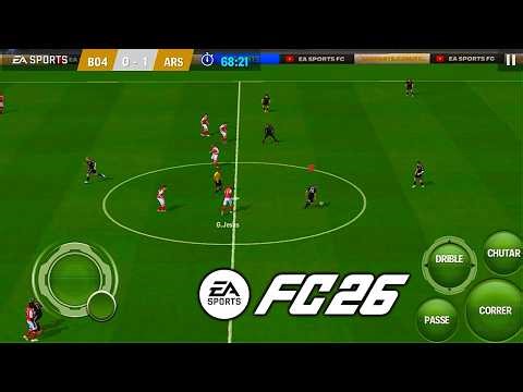 FIFA 14 MOD EA FC 26 OFFLINE ANDROID BRASILEIRAO SERIE A e B / EUROPEUS TRANSFERENCIAS & KITS 25-26