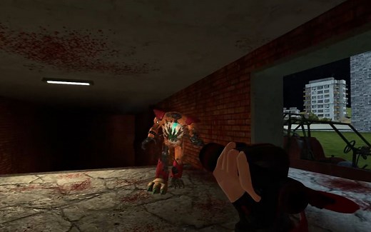 【GMOD】【mod推荐】FNAF 安全漏洞DLC的角色 {注意音量}