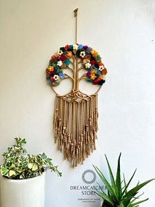 Tree of Life Macrame Wall Hanging: Boho Nursery Decor - Etsy
