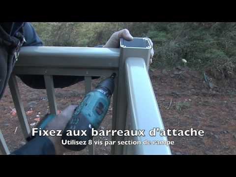 FRANCAIS - Installation du système de rampe Kool-Ray - Système pre-assemblé