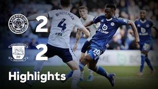 Video Leicester City – Preston. Highlights (Fußball. England. Championship) / 3 April
