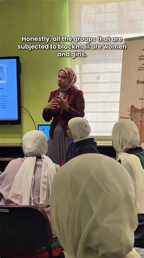 Princess Basma Bint Talal on Instagram‎: "⁨ ⁨ ملك الفريجات (23 عاما)، خريجة قانون وعضوة ناشطة في اللجان الشبابية بمركز الملكة علياء للعمل الاجتماعي – الطفيلة التابع للصندوق الأردني الهاشمي للتنمية البشرية - #جهد، وناشطة في تمكين الشباب قانونيا ورقميا. ومن خلال مبادرة «كرفان المعرفة»، قدمت جلسات توعوية وتدريبية حول السلامة الرقمية، والملكية الفكرية، ومكافحة العنف الرقمي، والأمن السيبراني، والاستخدام العملي للذكاء الاصطناعي في المجال القانوني، استفاد منها قرابة 250 شابا وفتاة. وفي اليوم الدولي للم