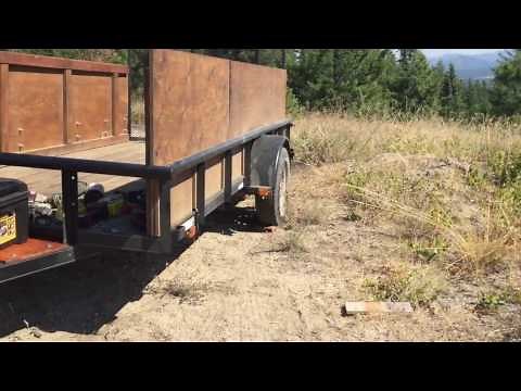 Off The Grid Project Episode #23 - Utility Trailer Modification