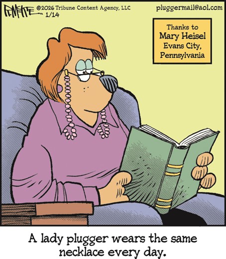 Pluggers Comic Strip 2026-01-14 | Comics Kingdom