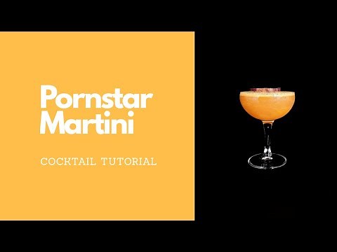 How to Make a Pornstar Martini | You've Never Seen a Garnish Like This Before | Cocktail Tutorial