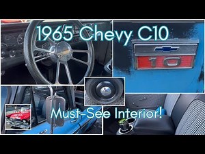 CLASSIC 1965 CHEVROLET C10 Truck - MUST-SEE Interior!