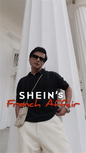 Krishna Mishra on Instagram: "Parisian edge. Effortless confidence. 🇫🇷✨ The French Collection for men by SHEIN tailored fits, clean cuts, main character energy. (FrenchCollection ,SheinMen ,ParisianStyle ,FrenchAesthetic , Shein, Sheinverse)"