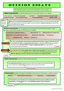 HOW TO WRITE AN OPINION ESSAY