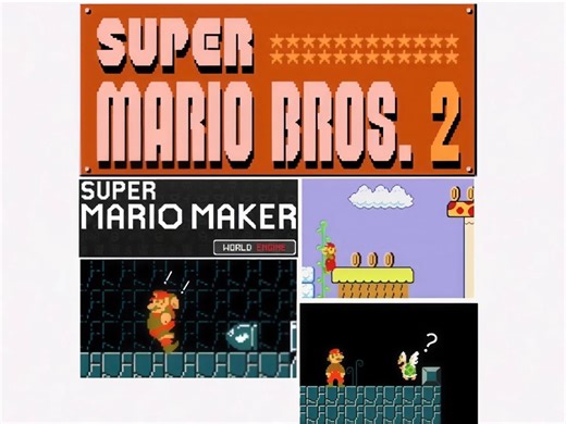 【SMM:WE】超级马里奥2日版1-2 关卡还原 各分支完整展示