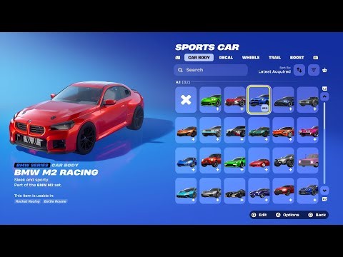 HOW TO GET ALL ROCKET LEAGUE CARS IN FORTNITE CHAPTER 7 SEASON 2!