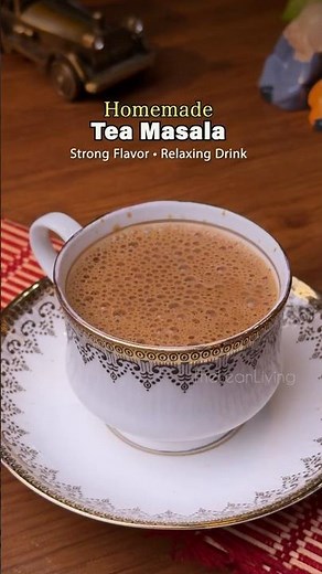 Homemade Masala Tea Powder (Strong Flavour • Stress Relief)