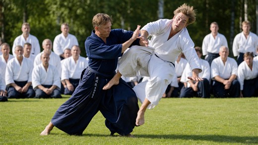 Japanese jujutsu master reveals how ancient samurai techniques break modern fighters’ balance