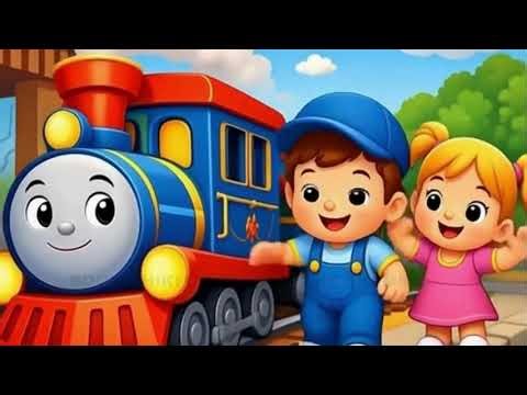 2026 year new The Happy Train Rhyme 🚂😊#2026newyear #2026newtrainsongs #nurseryrhymesnew