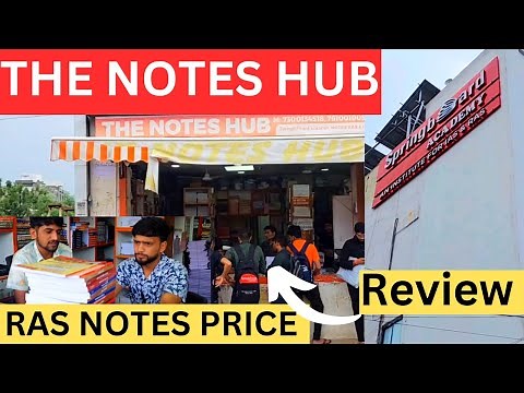 THE NOTES HUB🔥|| SPRING BOARD ACADEMY JAIPUR | RAS Notes Price & Review ‪@rjmohit206‬