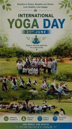 International Yoga Day 2026 | GFE Business Team in Action! 💙 #shorts #short