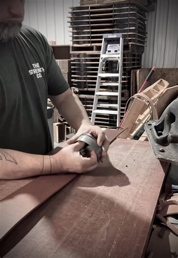 Coaster industrial complex go brrrrrr | Atlas Leather Co