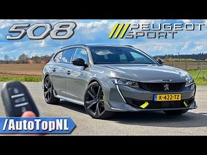 Peugeot 508 PSE | REVIEW on AUTOBAHN [NO SPEED LIMIT] by AutoTopNL