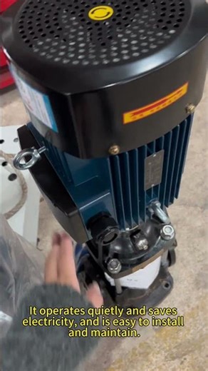 Tired of corrosion and rust? Then take a look at this stainless steel multistage pump. #pump