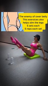 The enemy of the lower abdomen #thinbelly #bellyfat #workout #feedyhealthy #fitness | Feedy Healthy