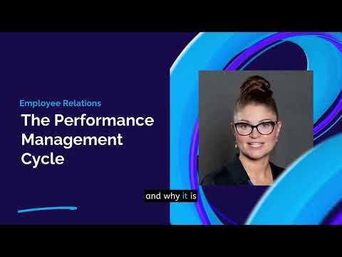 31. The Performance Management Cycle | The HR Learning Lab | Employee Relations