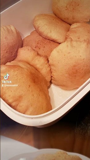 Fried Bake with Saltfish | Guyanese Food