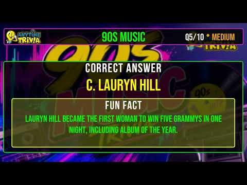 90s Music Trivia