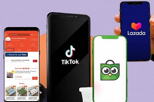 Peta Persaingan TikTok x Tokopedia, Shopee, Lazada versi Bos GoTo - E-commerce Katadata.co.id