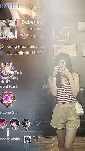 Exploring Colorful Gaming Profile Interfaces