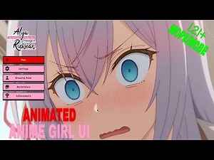 Animeted Anime Girl Ui Texture Pack For MCPE/MCBE 🔥🔥