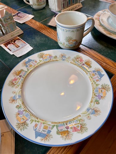 Dinnerware Set Lenox Spice Village 16 Piece Place Setting for 4 (placemats Not Included) - Etsy Canada