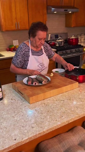 Nonna Pia's Fresh Trout Recipe 🐟👵