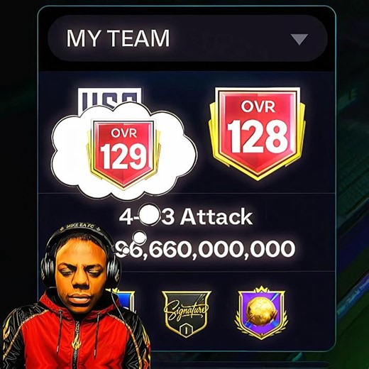 I finally reached 129 OVR?🤯