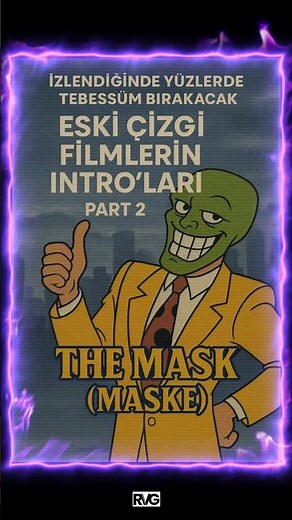 🎭 The Mask (Maske) cartoon intro #nostalgia #nostalgia