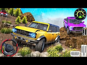 4x4 Offroad Jeep Driving Simulator 3D - Drive SUV 4x4 jeep Offroad Game - Android GamePlay