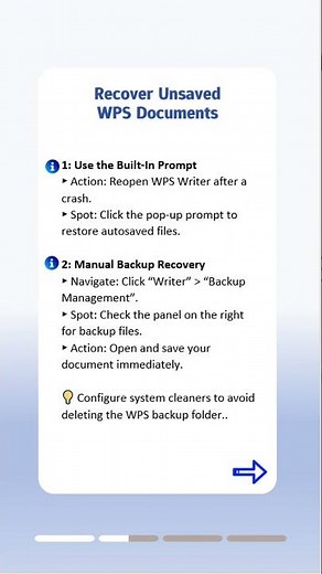 WPS Office File Lost? Here’s the Recovery Trick#wps #filerecovery
