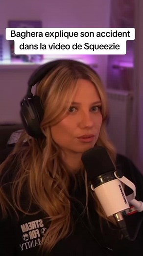 Baghera parle de son accident avec Squeezie