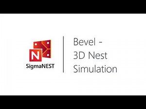 SigmaNEST Bevel - Nest & 3D Sim