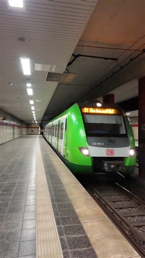 Einfahrt S1 nach Dortmund Hbf in Dortmund Universität